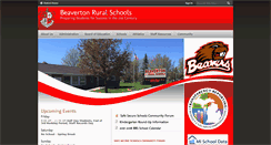 Desktop Screenshot of beavertonruralschools.com