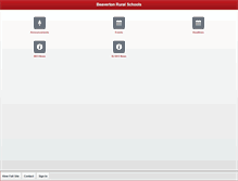 Tablet Screenshot of beavertonruralschools.com